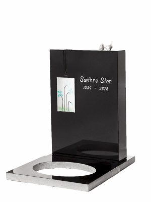 Nr. 61 Sort granitt